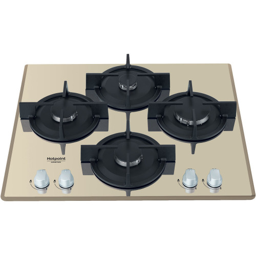 Hotpoint HAGD 61S/CH - Piano Cottura a Gas, 4...