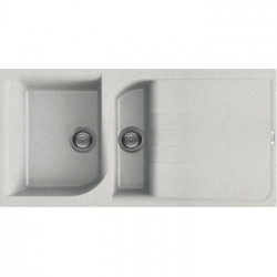 Elleci Ego 475 Lavello montato su piano Rettangolare Granitek