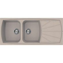 Elleci LGL50051 - Lavello living 500, 116X50, 2VG, avena