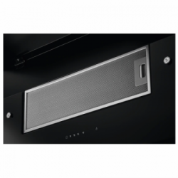 Aeg DVB5860B - Cappa Verticale a Parete, 80 cm, Classe Energetica A, Vetro Nero
