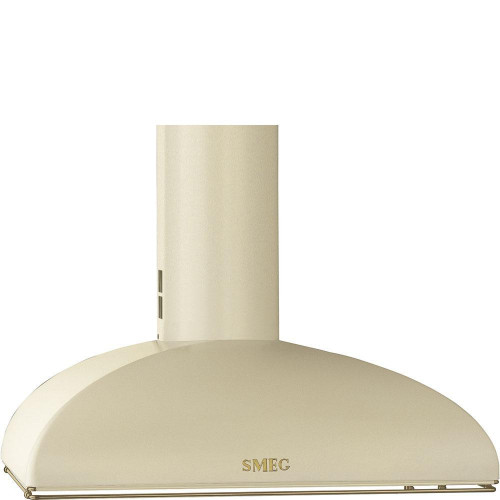 Smeg KS89POE - Cappa Aspirante a Parete, Panna,...
