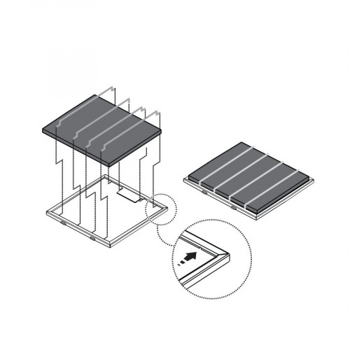 Elica RECYCLING KIT CEILING H30 - Kit Filtrante...