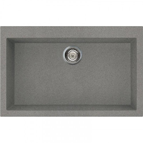 Elleci LMQ13073 - Lavello Quadra 130, Titanium