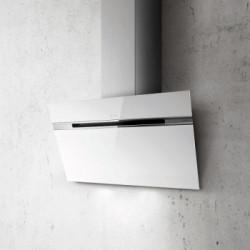 Elica STRIPE WH/A/60 - Cappa Aspirante a Parete, Vetro Bianco, 60 cm, PRF0101144, B
