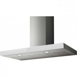 Elica JOY WHIX/A/90 - Cappa Aspirante a Parete, Inox e Vetro Bianco, 90 cm, PRF0104631A, B