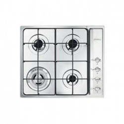 Smeg SR64S - Piano Cottura a Gas, Inox, 60 cm