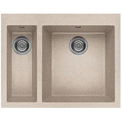 Elleci LGQ15051 - Lavello quadra 150, 59x50, 2V, avena