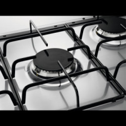 Electrolux KGS7524SX - Piano Cottura a Gas, Inox, 75 cm