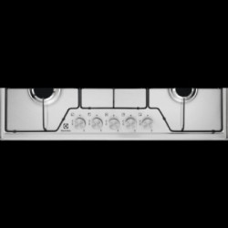 Electrolux KGS7524SX - Piano Cottura a Gas, Inox, 75 cm