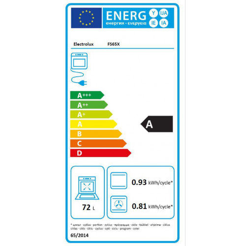 Electrolux FS65X - Forno da Incasso, AquaClean,...