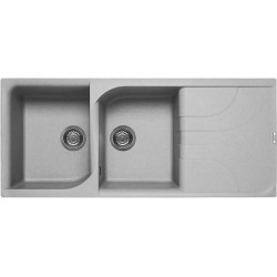 Elleci LME50079 - Lavello ego 500, 116X50, 2VG, aluminium