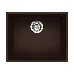 Elleci LMQ10578BSO - Lavello quadra 105, 54x44, 1V, espresso sottotop
