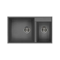 Elleci LMQ44073BSO - Lavello quadra 440, TITANIUM, 73, sottotop