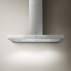 Elica LOL IX/A/90 - Cappa Aspirante a Parete, Inox, 90 cm, PRF0097323, A