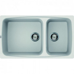 Elleci LGF45068 - Lavello fox 450, 86X50, 2V, bianco