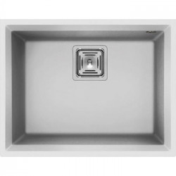 Elleci LGK10568BSO - Lavello karisma 105, 56X43,5, 1V, bianco sottotop