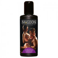Magoon - Olio per Massaggi, Gusto Olio di Mandarle, Lubrificante, Flacone 100 ml