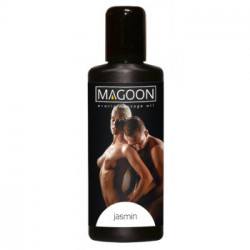 Magoon - Olio per Massaggi, Rilassante, Gusto Gelsomino, Solubile, Flacone, 50 ML
