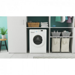 Indesit BWA 91486X W IT - Lavatrice a Carica Frontale, Rapid Wash, 9 Kg 1400 Giri, Classe A