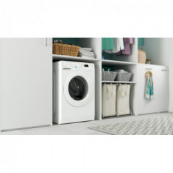 Indesit BWA 91486X W IT - Lavatrice a Carica Frontale, Rapid Wash, 9 Kg 1400 Giri, Classe A