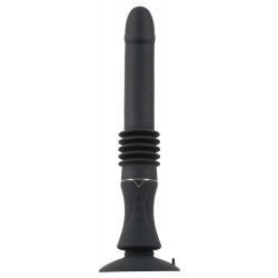 You2Toys - Vibratore Portable Fucking Machine Black, Ricaricabile