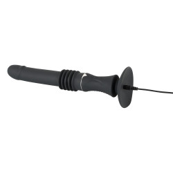 You2Toys - Vibratore Portable Fucking Machine Black, Ricaricabile