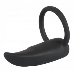 Black Velvets BV Cock Ring With Vibration - Anello per il Pene con Vibrazione, Richiede Batterie