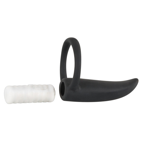 Black Velvets BV Cock Ring With Vibration -...