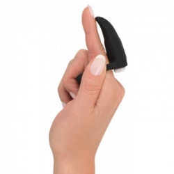 Black Velvets BV Cock Ring With Vibration - Anello per il Pene con Vibrazione, Richiede Batterie