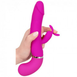 XouXou - Vibratore con Stimolazione del Clitoride Cumshot Violet, Ricaricabile
