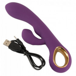You2Toys - Vibratore con Stimolazione del Clitoride Rabbit Petit Purple, Ricaricabile