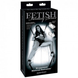 Fetish Fantasy Series Limited Edition Wraparound Mattress Rest - Set Bondage, Polsiere + Cavigliere, Colore Nero