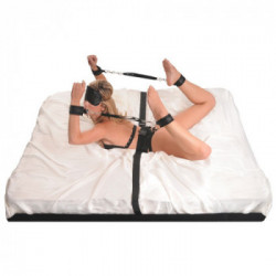 Fetish Fantasy Series Bondage Belt Restraint - Set Bondage, Polsiere + Cavigliere, Colore Nero