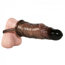 Bad Kitty - Guaina Fallica, Stimolante, Color Fumé, Anello Flessibile