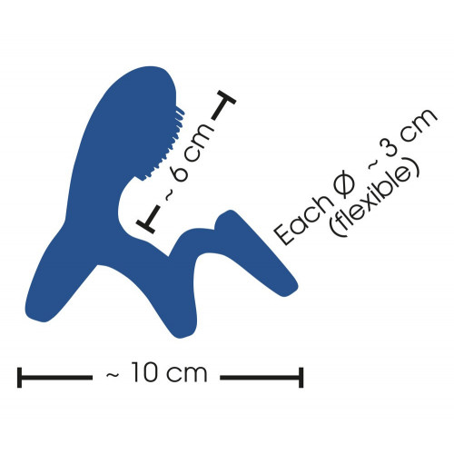 Sweet Smile Rechargeable Couple - Anello per il...