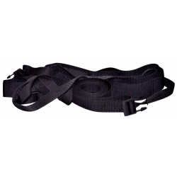 Bad Kitty Bed Shackles - Set Bondage, Polsiere + Cavigliere, Colore Nero