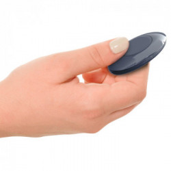 3Some - Vibratore Anale Punto G, Stimolazione Prostatica e Vaginale, Silicone, Blu