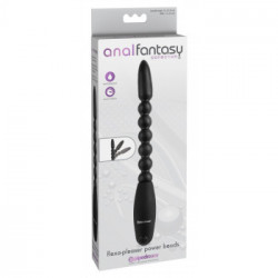 Anal Fantasy Collection - Vibratore Anale, Lungo, Flessibile, Nero, 26.7 Cm