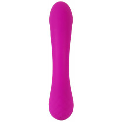 XouXou - Vibratore con Stimolazione del Clitoride Super Soft Silicone Rabbit Violet, Pieghevole, Ricaricabile