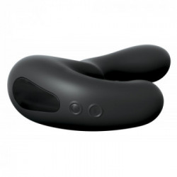Anal Fantasy Elite - Vibratore Anale Punto P, Stimolante, Impermeabile, Ricaricabile, Nero