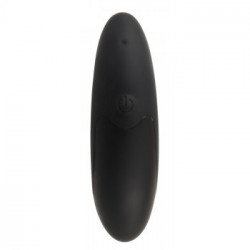 Anos - Vibratore Anale Punto P, Nero, Ergonomico, Silicone, Ricaricabile