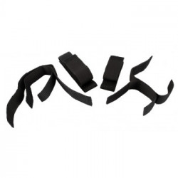 Bad Kitty Arm & Leg Restraints - Set Bondage, Polsiere + Cavigliere, Colore Nero