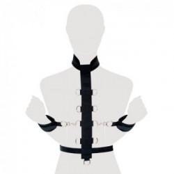 Fetish Fantasy Series Fantasy Harness Black - Set Bondage, Polsiere + Cavigliere, Colore Nero