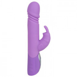 Sweet Smile Sweet Smile Push Vibrator - Vibratore Rabbit Punto G, 10 MOD di Vibrazione, Richiede Batterie