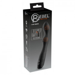 Rebel P Spot Vibrator - Vibratore Anale Punto P, Flessibile, Splashproof, Richiede Batterie