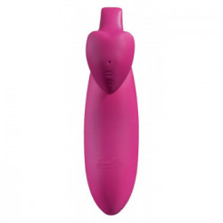 BeauMents - Vibratore per Coppie, Ergonomico, Impermeabile, Silicone, Ricaricabile, Rosa