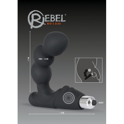 Rebel Rebel Bead Shaped Prostate - Vibratore...