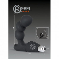 Rebel Rebel Bead Shaped Prostate - Vibratore Anale con Stimolazione della Prostata, Richiede Batterie