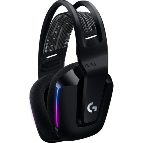 Logitech G G733 Cuffia Padiglione auricolare Nero