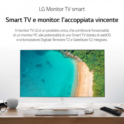 LG 27TQ615S Monitor TV 27" smart webOS 22 FULL...